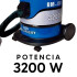 Aspiradora Industrial Boma Bm-801a 3200w 25 L AZUL