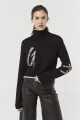 SWEATER TEX Negro