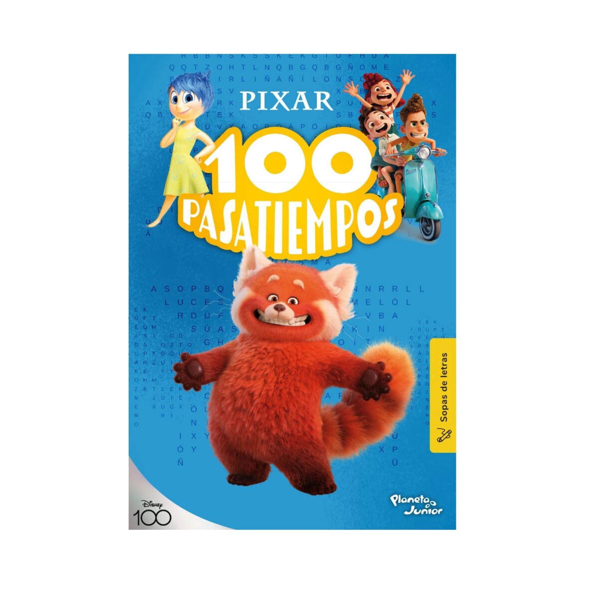 100 Pasatiempos-Sopas De Letras-Pixar 