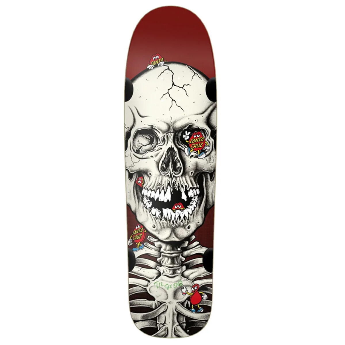 Deck Old School Santa Cruz Dot Dudes 8.8" (Sólo Tabla · Lija Incluída) 
