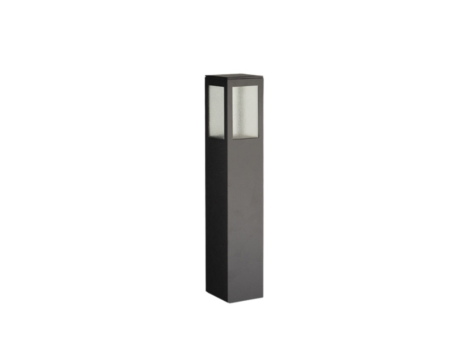 FAROLA BALIZADOR GARTEN VCP VIDRIO 1XE27 ALUMINIO NEGRO 30CM 