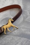 Horsy Belt Chocolate