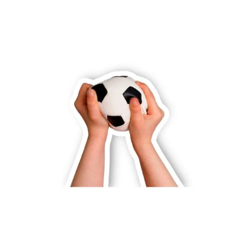 Pelota de Futbol Mini 10 cm Color Blanco y Negro - Alldoro Pelota De Futbol Mini 10 Cm Color Blanco Y Negro - Alldoro