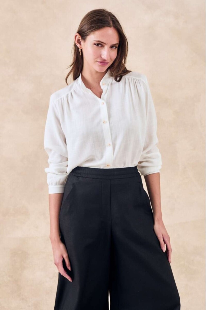 Blusa Viscosa - Nacar 