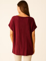 Blusa Marixa Bordeaux Claro