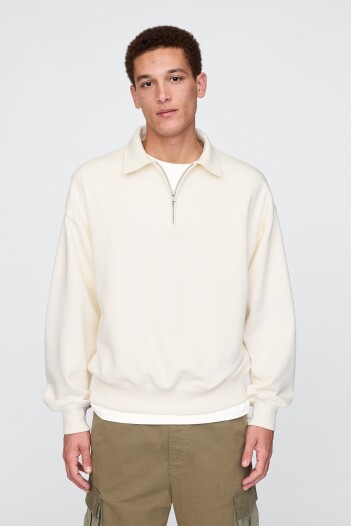 Buzo Polo Hombre Ivory Frost