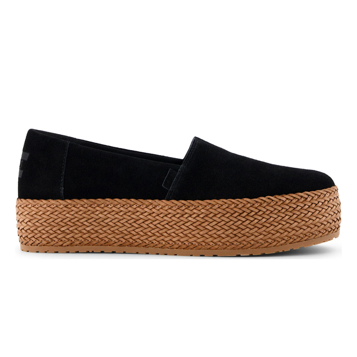 Alpargatas Black Suede Wm Valcia Esp Mujer - Black 