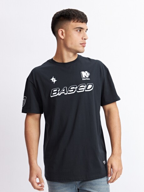 REMERA BASED NEGRO