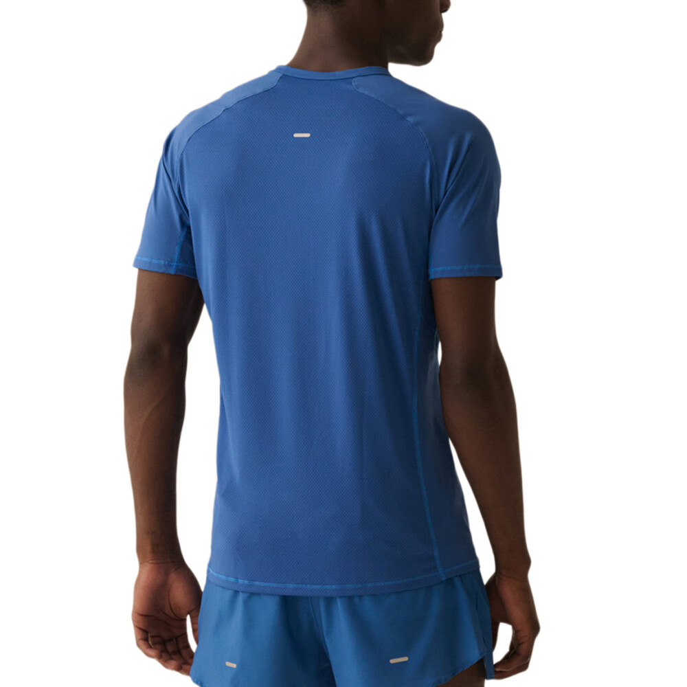 FILA Racer ii Remera manga corta running para hombre - Azul federal Azul