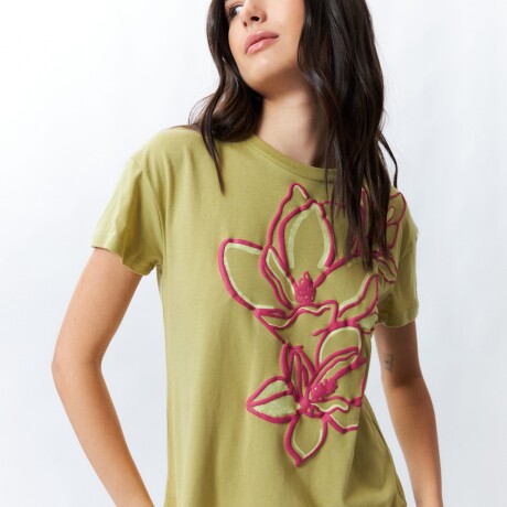 REMERA RIACHE Verde Musgo