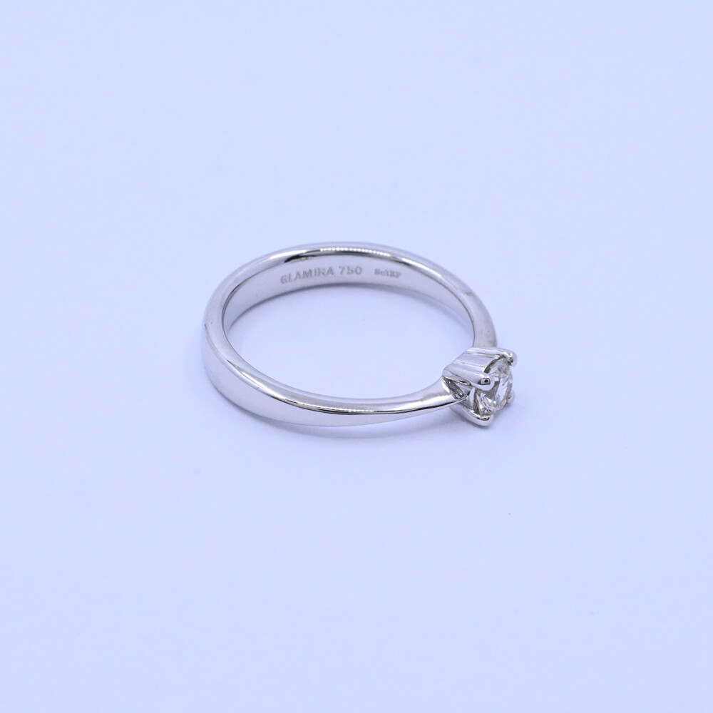 Anillo solitario oro 18k con brillante Anillo solitario oro 18k con brillante