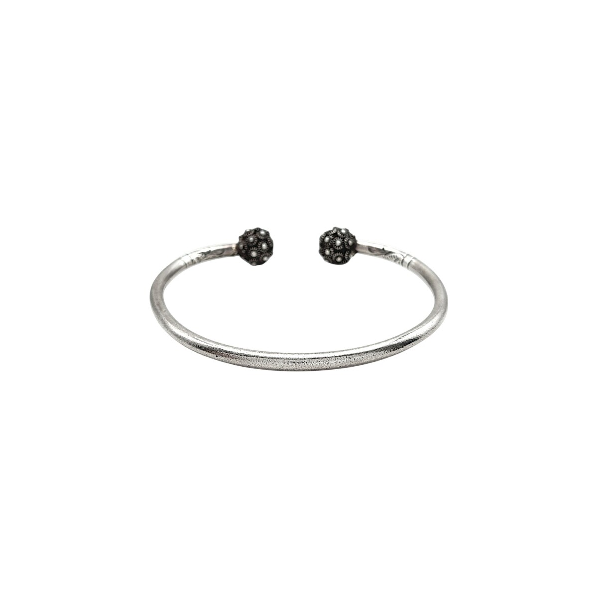 Brazalete tailandes Picún fino-Plata 925-Sin Piedra-BR3018 - sinpiedra 