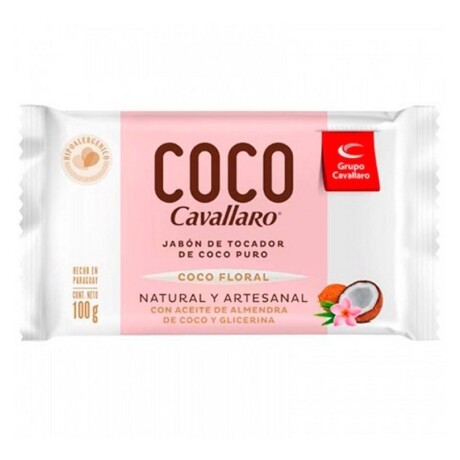 JABON DE TOCADOR CAVALLARO COCO (ROSADO) 100 GR JABON DE TOCADOR CAVALLARO COCO (ROSADO) 100 GR