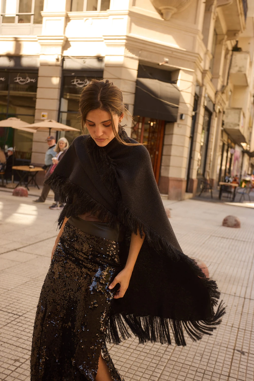 Mermaid Skirt negro m