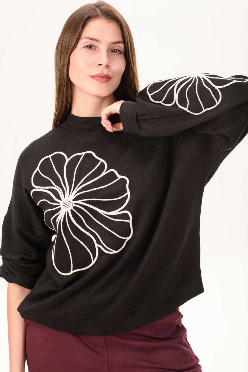 Sweater Aime - Negro 