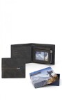 BILLETERA HOMBRE VAN GOGH NEGRO C/ GUARDA MARRON