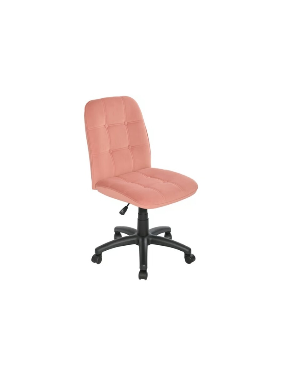 Silla de escritorio Kuki rosa regulable 