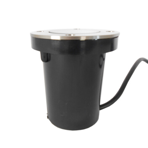 Embutido piso color níquel 1xGU10 35W IP65 Ø11cm AI0472