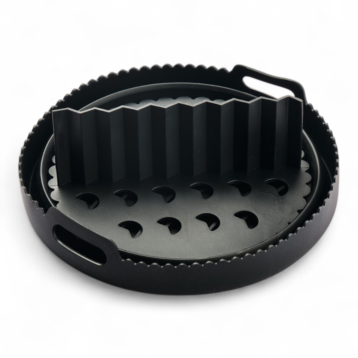 Bandeja Silicona Airfryer con fondo desmontable Redonda 21x7,10 cm 