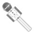 Micrófono Karaoke + Parlante Bluetooth Usb Rosado Niños Variante Color Gris