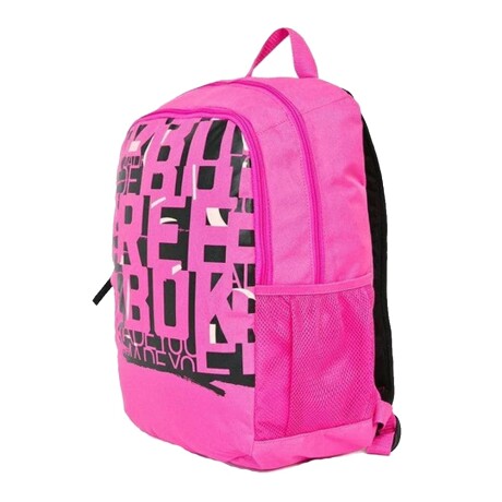 Mochila Reebok kids Foundation Infantil Escolar para Laptop Rosa