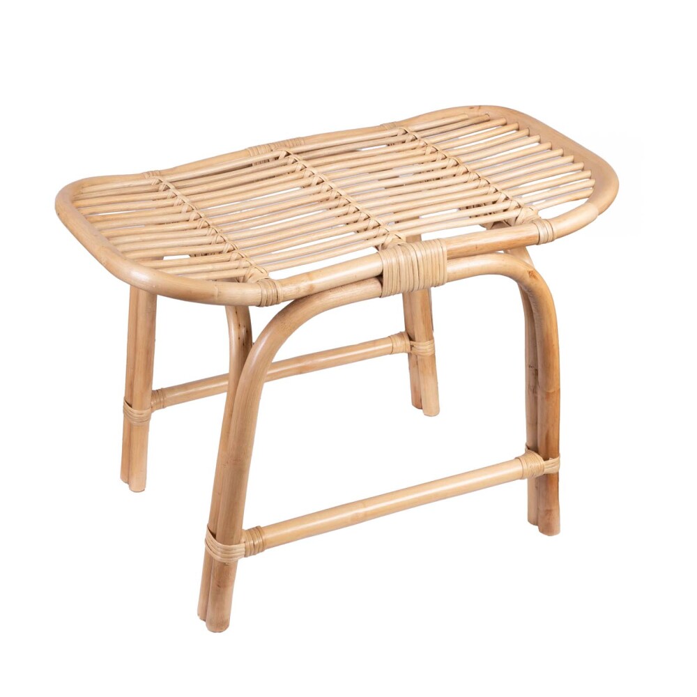 TABURETE MADERA NATURAL-BEIGE KOMODO