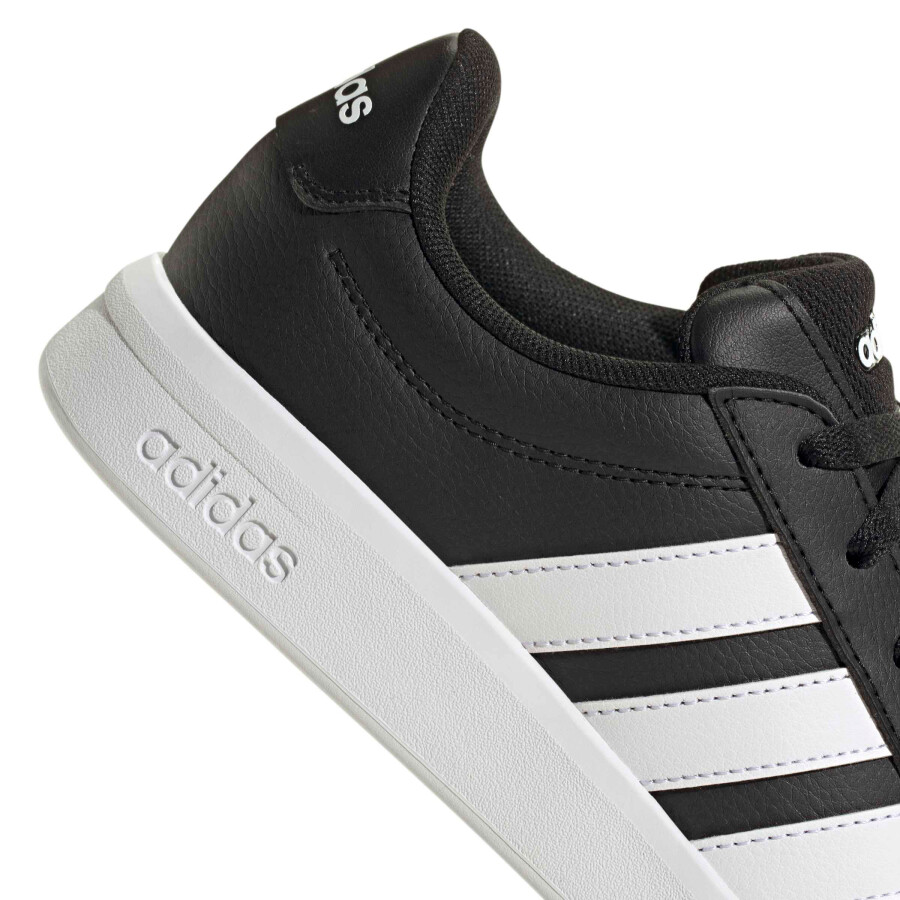 Championes de Mujer Adidas Grand Court Base 3.0 Negro - Blanco