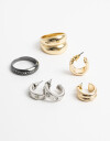 Bijouterie Set Metal Bijouterie Set Biplating - Combinacion Bicolor