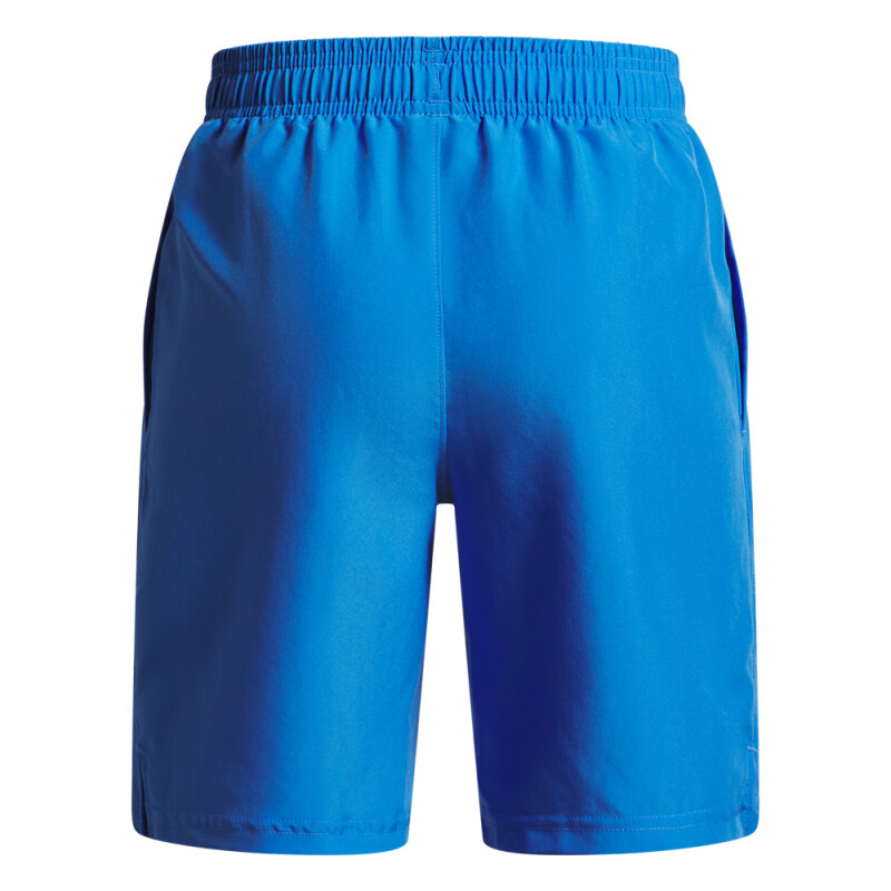 UA Tech Woven Wordmark Short-BLU BLU-402