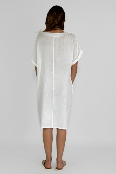 VESTIDO PIAVE Blanco