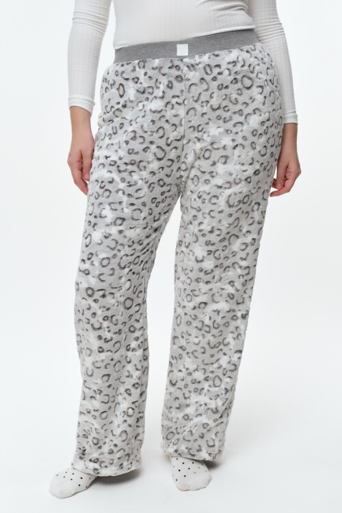 Pantalón Flip Leopardo Gris