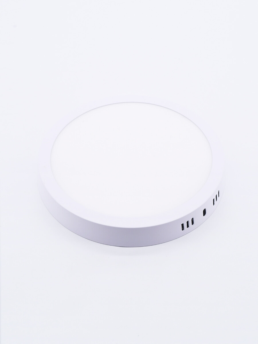 PLAFÓN REDONDO LUZ FRÍA - BLANCO 