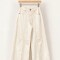 Pantalon Checa Denim Crudo