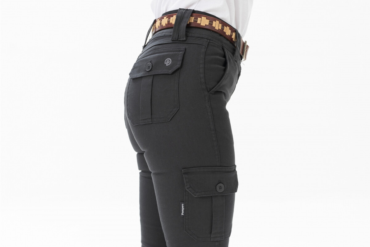 PANTALON URBANO MUJER FLEX Negro