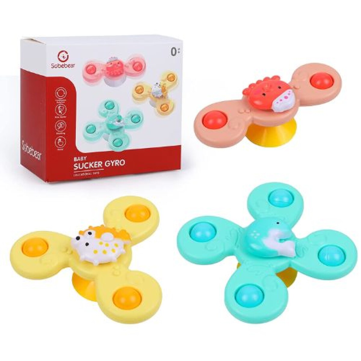 Set 3 spinner resistentes al agua - Set 3 Spinner Resistentes Al Agua 