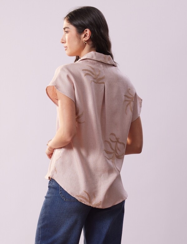 Camisa M/c Printed ROSA