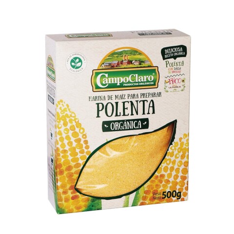 Polenta Orgánica Campo Claro 500g Polenta Org Campclaro 500gr