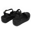 Sandalias Moleca de Mujer - 5536.100-9569 Negro-negro