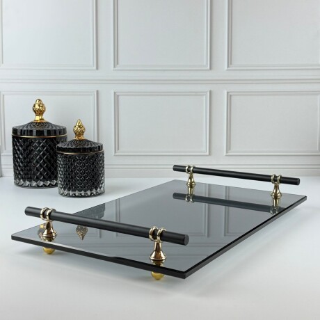 Bandeja Vidrio Rectangular Decorativa 40cm x 25cm Bandeja Vidrio Rectangular Decorativa 40cm x 25cm