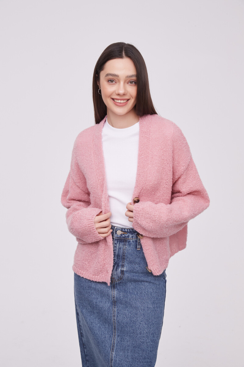 Cardigan Calin - Rosa Viejo 