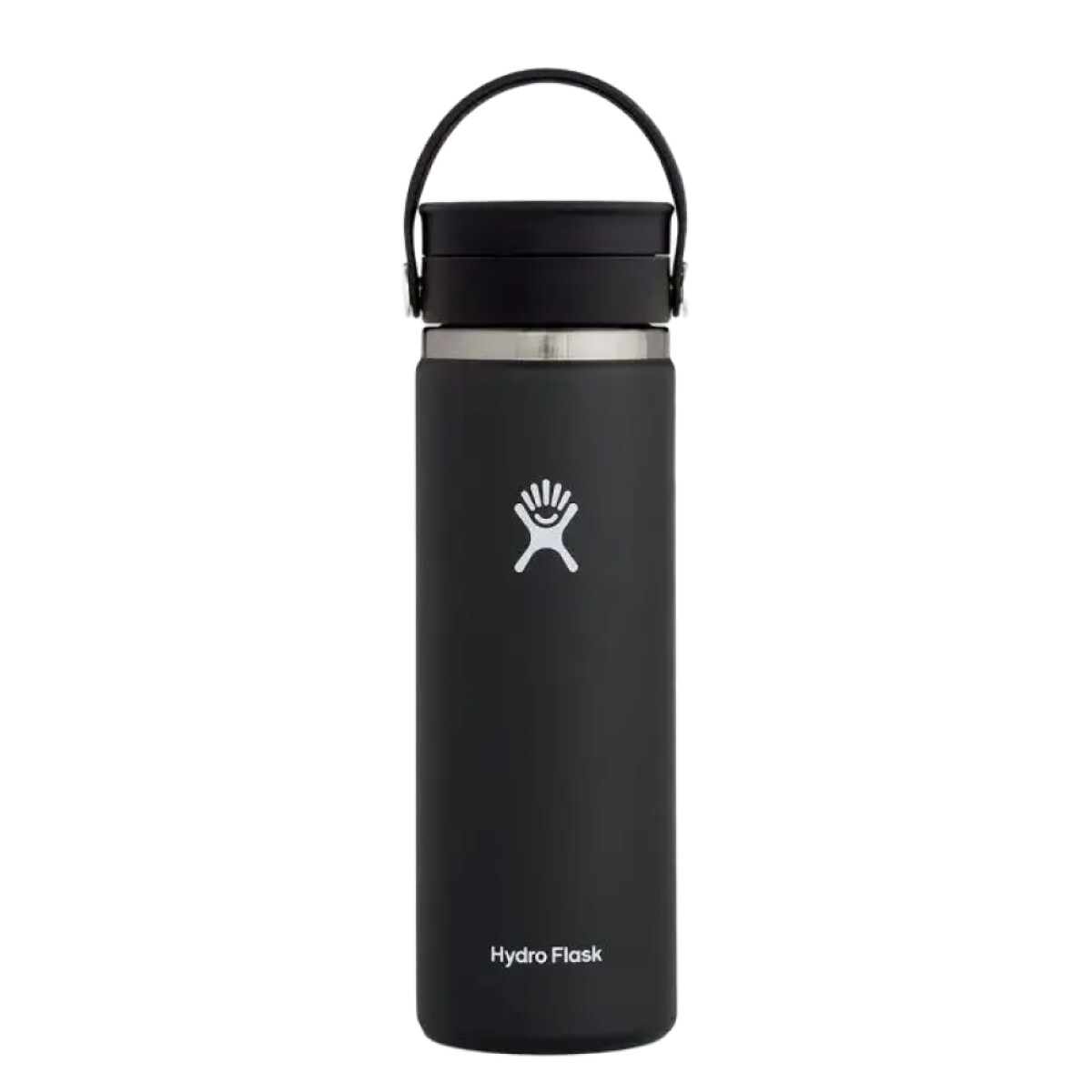 Botellas Termicas Hydro Flask 20 Oz. Wide Mouth - Negro 