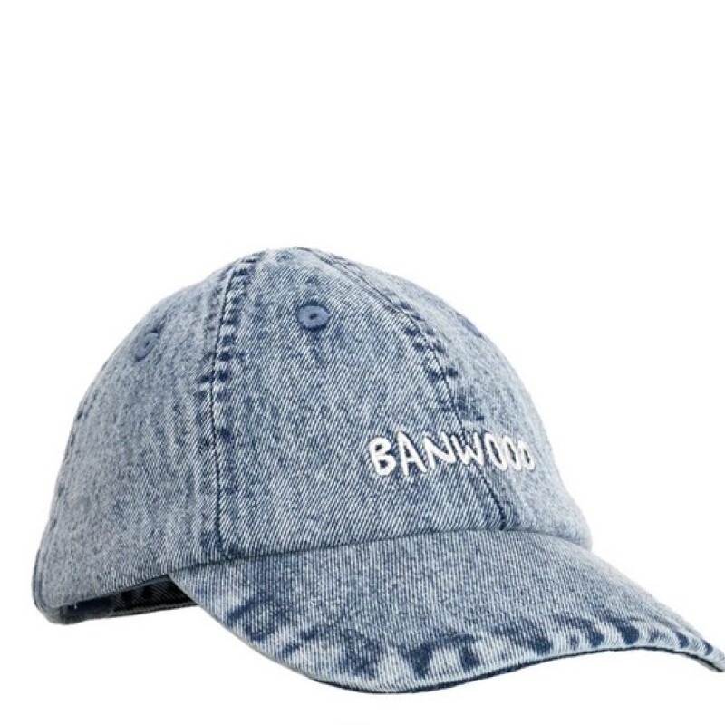 BW-CAP-DENIM Gorro Visera Para Niños Banwood - Denim Talle 50 (1 A 3 Años)