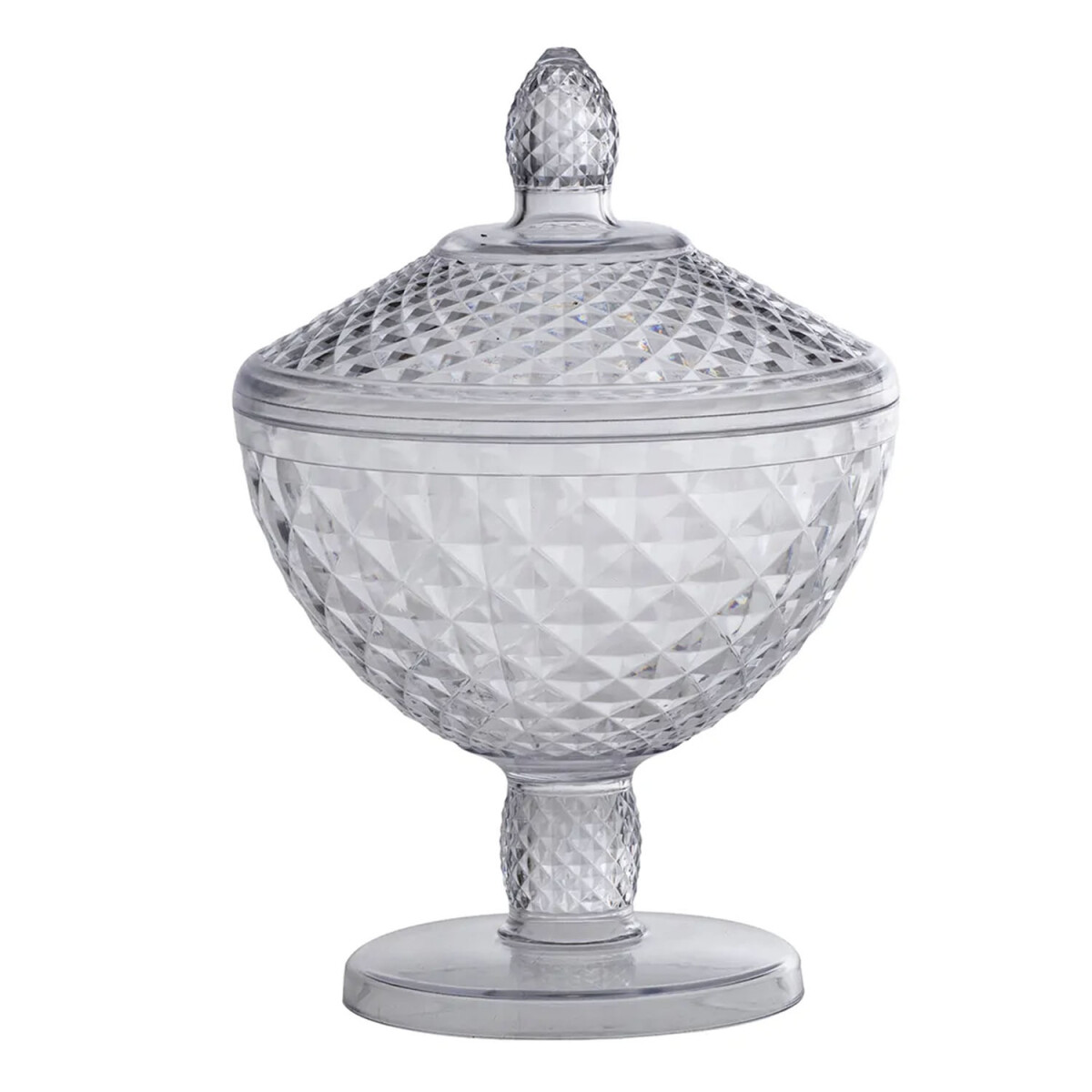 Bombonera Caramelera Paramount Luxor 1.5Lt PP Símil Cristal - Transparente 