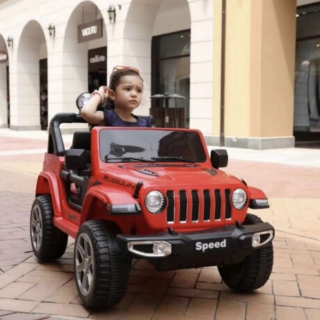 Jeep a Batería Bebesit Renegade 12V Luces ROJO