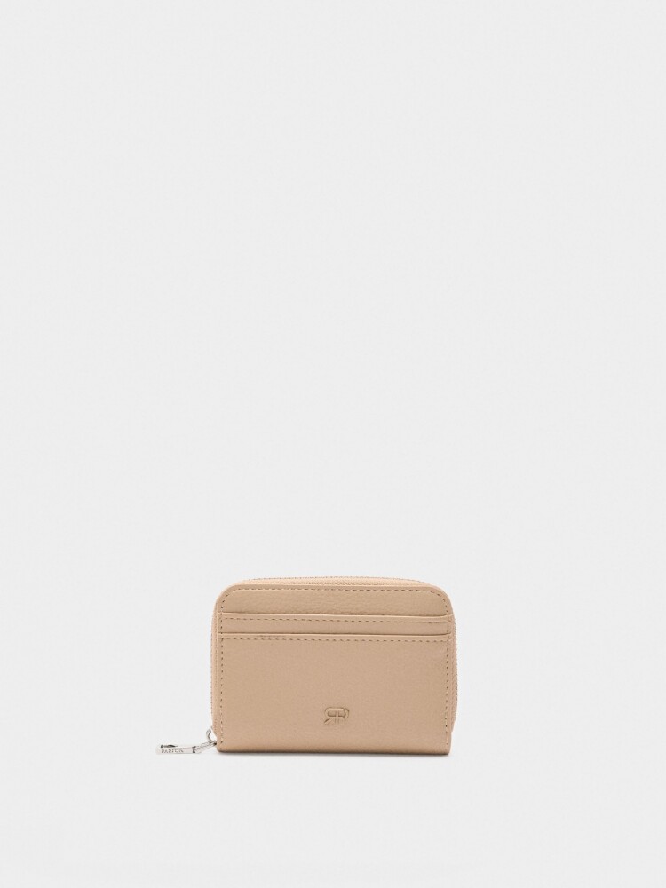 Cartera Básica Con Textura rosa