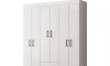 Ropero 6 puertas 2 cajones - Blanco - Linea FIT Ropero 6 puertas 2 cajones - Blanco - Linea FIT