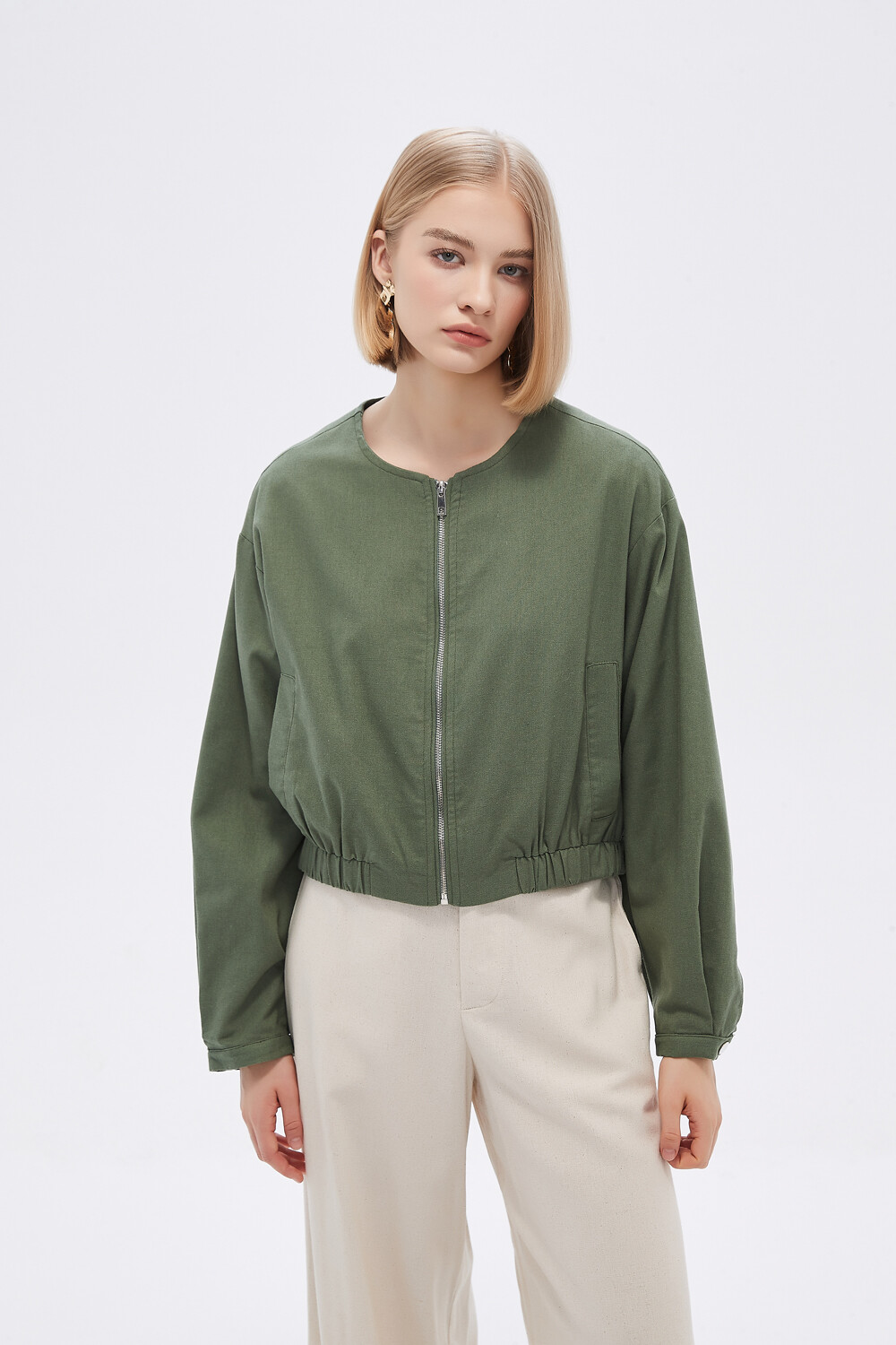 Campera Arola Verde Oliva