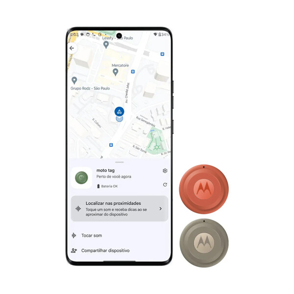 Tag Motorola Moto Tag 2 Gps Lip68 Android NARANJA