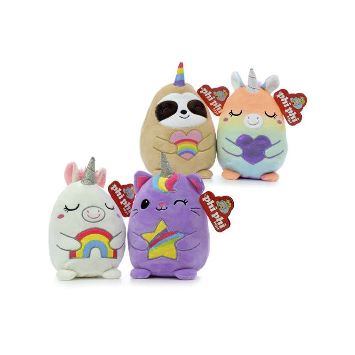 Peluche Spandex Phi Phi - Blanco 