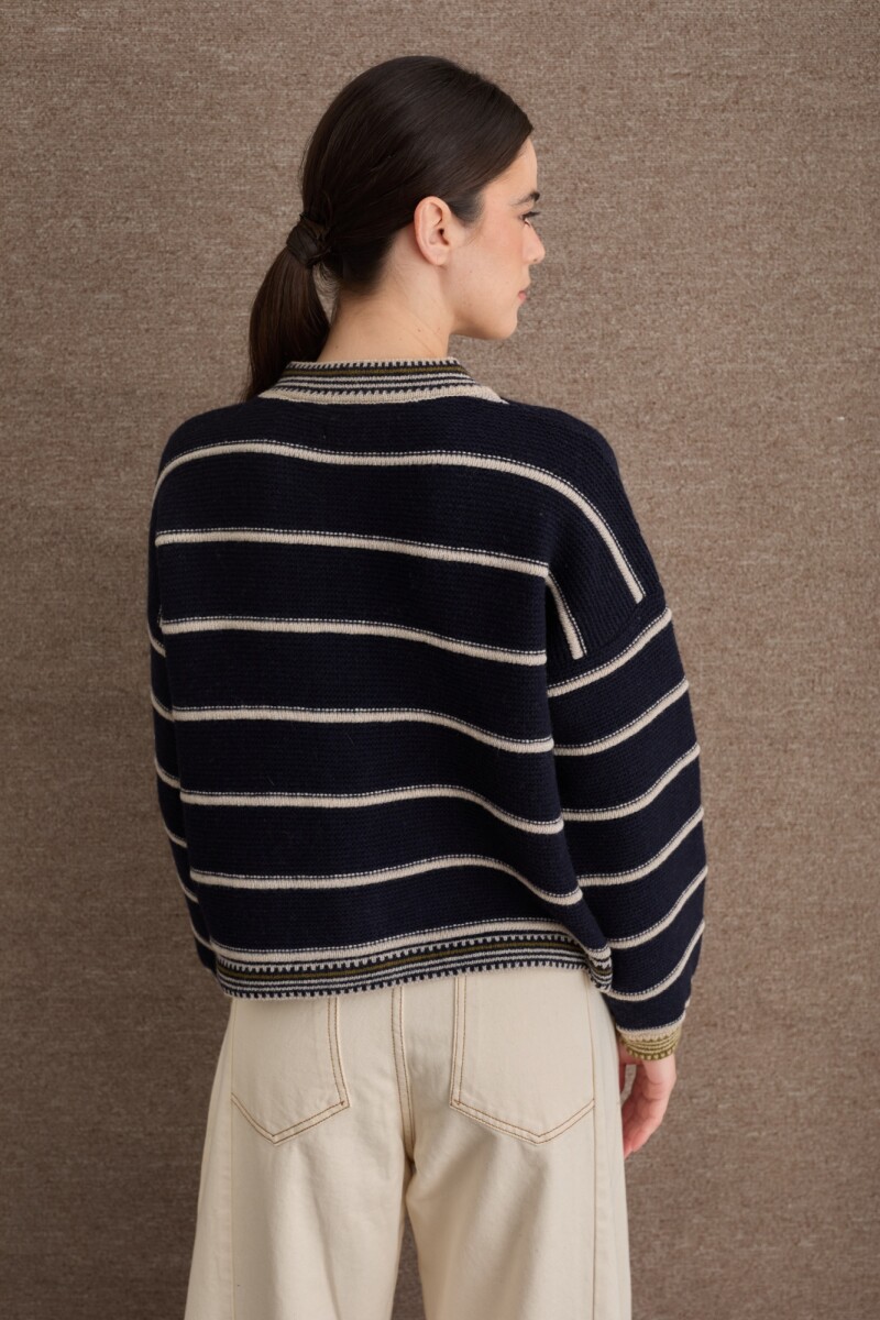 CARDIGAN TERRO TENNIS Azul